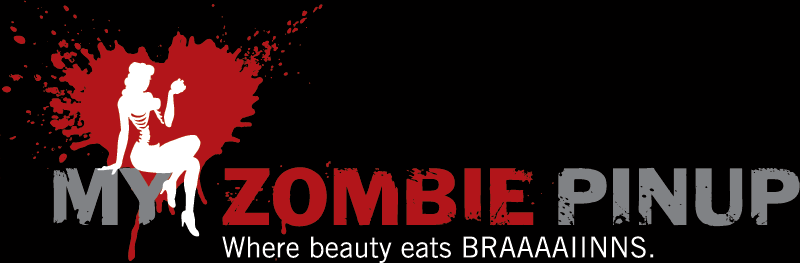 zombie pin up calendar. Zombie Girl Pin Up Calendar:
